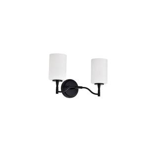 Nuvo Lighting - 60-8212 - Two Light Vanity - Liam - Matte Black