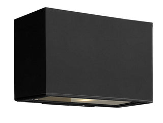 Atlantis Extra Small Up/Down Wall Mount Lantern in Satin Black