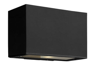 Atlantis Extra Small Up/Down Wall Mount Lantern in Satin Black