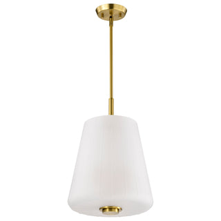 Nuvo Lighting - 60-8238 - Three Light Pendant - Lune - Vintage Brass