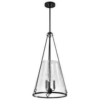 Nuvo Lighting - 60-8257 - Three Light Pendant - Valentine - Black