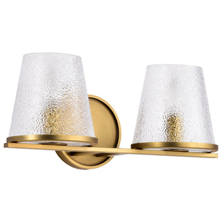 Nuvo Lighting - 60-8262 - Two Light Vanity - Valentine - Vintage Brass
