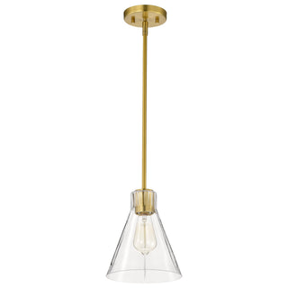 Nuvo Lighting - 60-8347 - One Light Mini Pendant - Gianna - Vintage Brass