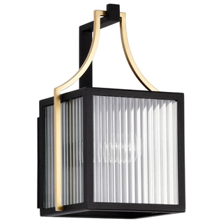 Nuvo Lighting - 60-8501 - One Light Outdoor Wall Lantern - Holden - Black / Gold