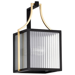 Nuvo Lighting - 60-8502 - One Light Outdoor Wall Lantern - Holden - Black / Gold