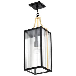 Nuvo Lighting - 60-8505 - One Light Pendant - Holden - Black / Gold