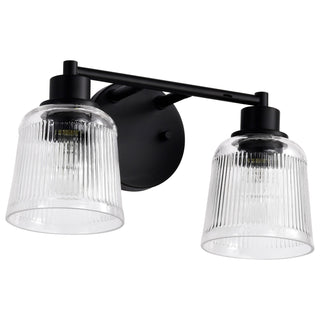 Nuvo Lighting - 60-8602 - Two Light Vanity - Grayson - Matte Black