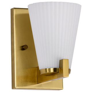 Nuvo Lighting - 60-8721 - One Light Vanity - Royale - Burnished Brass