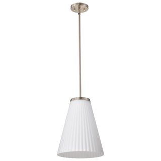 Nuvo Lighting - 60-8738 - One Light Pendant - Royale - Brushed Nickel