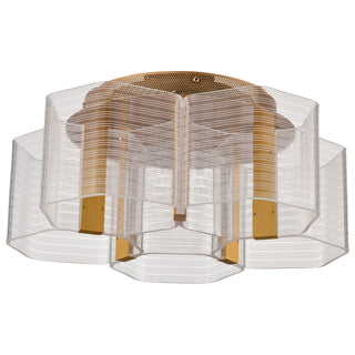 Nuvo Lighting - 62-2401 - LED Flush Mount - Kenzo - Polished Anodized Bronze