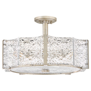 Florian LED Semi-Flush Mount in Glacial