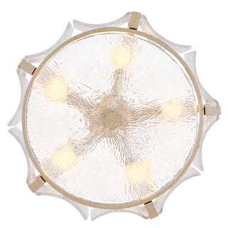 Florian LED Semi-Flush Mount in Glacial