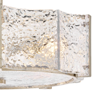 Florian LED Semi-Flush Mount in Glacial