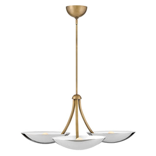 Fredrick Ramond - FR41646HB-CM - LED Chandelier - Glenn - Heritage Brass