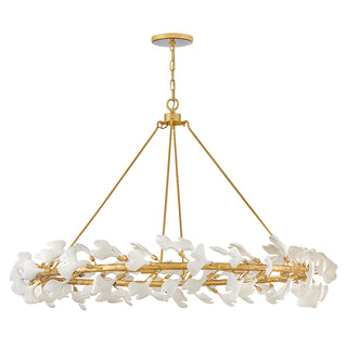 Audra LED Chandelier in Deluxe Gold