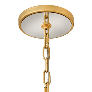 Audra LED Chandelier in Deluxe Gold