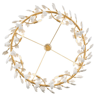Audra LED Chandelier in Deluxe Gold