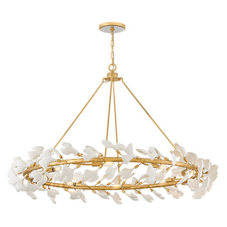 Audra LED Chandelier in Deluxe Gold