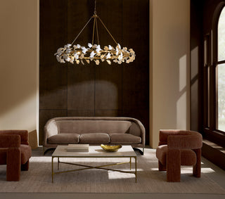 Audra LED Chandelier in Deluxe Gold