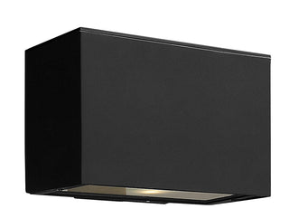 Atlantis Extra Small Down Light Wall Mount Lantern in Satin Black
