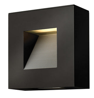Luna Small Wall Mount Lantern in Satin Black