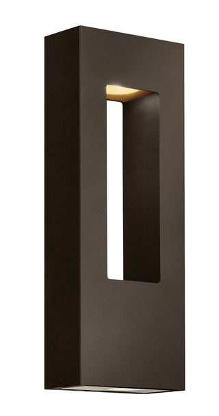 Atlantis Medium Wall Mount Lantern in Bronze