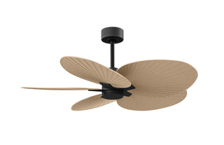 Matthews Fan Company - AKTP-BK-LM - 48" Ceiling Fan - Alessandra Tropical - Matte Black
