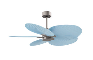 Matthews Fan Company - AKTP-BN-BL - 48" Ceiling Fan - Alessandra Tropical - Brushed Nickel