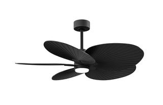 Matthews Fan Company - AKTPLK-BK-BK - 48" Ceiling Fan - Alessandra Tropical - LK - Matte Black