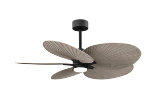 Matthews Fan Company - AKTPLK-BK-GA - 48" Ceiling Fan - Alessandra Tropical - LK - Matte Black