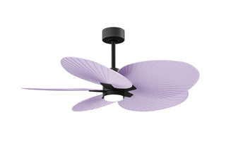 Matthews Fan Company - AKTPLK-BK-LI - 48" Ceiling Fan - Alessandra Tropical - LK - Matte Black