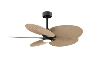 Matthews Fan Company - AKTPLK-BK-LM - 48" Ceiling Fan - Alessandra Tropical - LK - Matte Black