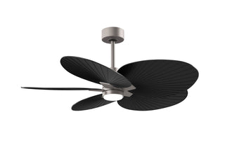 Matthews Fan Company - AKTPLK-BN-BK - 48" Ceiling Fan - Alessandra Tropical - LK - Brushed Nickel