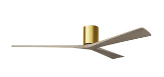 Matthews Fan Company - IR3H-BRBR-GA-72 - 72" Ceiling Fan - Irene-3H - Brushed Brass