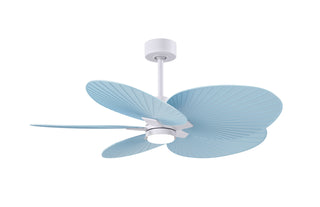 Matthews Fan Company - AKTPLK-MWH-BL - 48" Ceiling Fan - Alessandra Tropical - LK - Matte White
