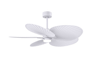 Matthews Fan Company - AKTPLK-MWH-MWH - 48" Ceiling Fan - Alessandra Tropical - LK - Matte White