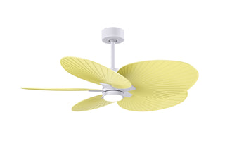 Matthews Fan Company - AKTPLK-MWH-YE - 48" Ceiling Fan - Alessandra Tropical - LK - Matte White