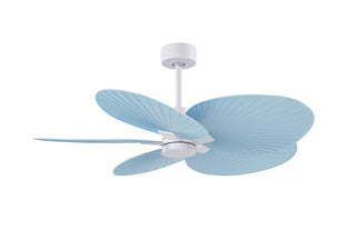 Matthews Fan Company - AKTP-MWH-BL - 48" Ceiling Fan - Alessandra Tropical - Matte White