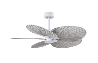 Matthews Fan Company - AKTP-MWH-BW - 48" Ceiling Fan - Alessandra Tropical - Matte White