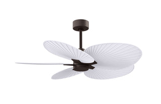 Matthews Fan Company - AKTP-TB-MWH - 48" Ceiling Fan - Alessandra Tropical - Textured Bronze