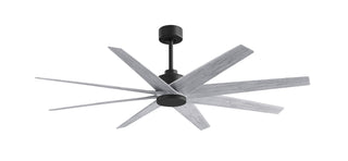 Matthews Fan Company - AN-BK-BW-64 - 64" Ceiling Fan - Ariella - Matte Black