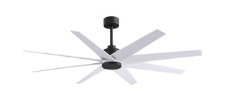 Matthews Fan Company - AN-BK-MWH-64 - 64" Ceiling Fan - Ariella - Matte Black