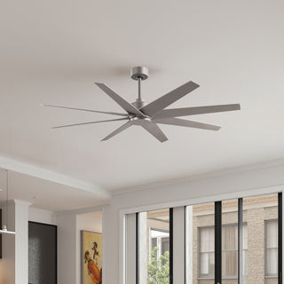 Matthews Fan Company - AN-BN-BN-64 - 64" Ceiling Fan - Ariella - Brushed Nickel