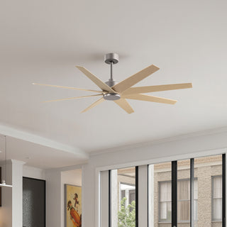Matthews Fan Company - AN-BN-LM-64 - 64" Ceiling Fan - Ariella - Brushed Nickel