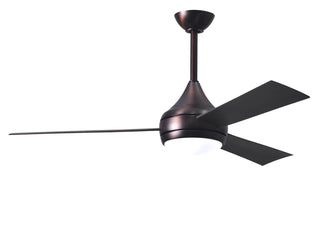 Matthews Fan Company - DA-BB-BB - 52" Ceiling Fan - Donaire - Brushed Bronze