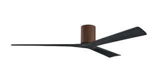 Matthews Fan Company - IR3H-WN-BK-72 - 72" Ceiling Fan - Irene-3H - Walnut Tone