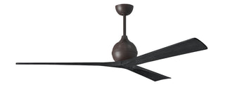 Matthews Fan Company - IR3-TB-BK-72 - 72" Ceiling Fan - Irene-3 - Textured Bronze