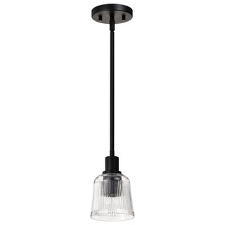 Nuvo Lighting - 60-8605 - One Light Mini Pendant - Grayson - Matte Black