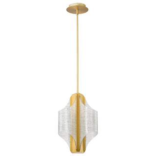 Nuvo Lighting - 62-2413 - LED Pendant - Idris - Vintage Brass