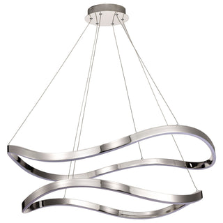 Nuvo Lighting - 62-2431 - LED Pendant - Sylas - Polished Nickel
